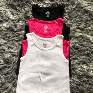 Wonder Nation Ribbed Tank Top 3pack